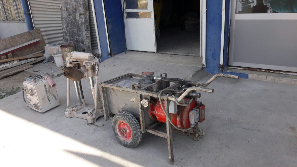 Hidrolik ile Beton Delme İşlemi